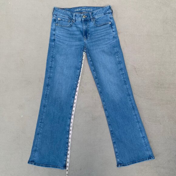 American Eagle Outfitters Next Level Stretch Favorite Boyfriend Jeans Sz6 - Picture 10 of 16
